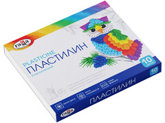 78960 [281032]Пластилин «Гамма. Классический» 10 цветов 200 г