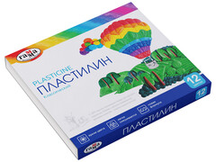 78961 [281033]Пластилин «Гамма. Классический» 12 цветов 240 г