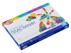 78962 [281034]Пластилин «Гамма. Классический» 16 цветов 320 г
