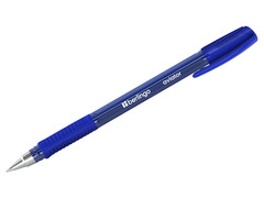 Ручка шариковая «Berlingo. Aviator» прозрачный корпус 0,7 мм СИНЯЯ (12шт/уп)