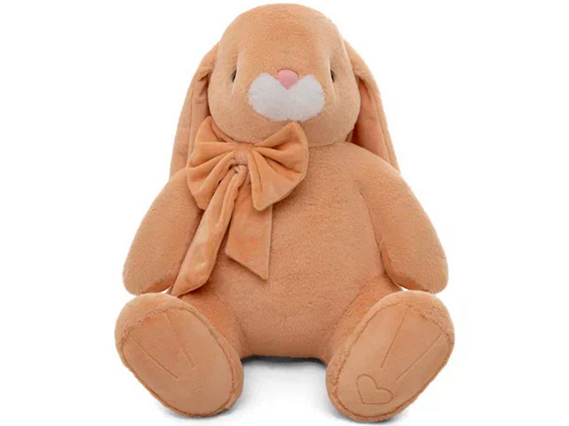 Кролик Банни карамельный (сидит) 37 см
