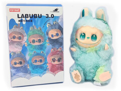 79084 [Ms 605]Игрушка-подвеска "Лабубу" сюрприз (мех) 16 см в кор. Ms 605