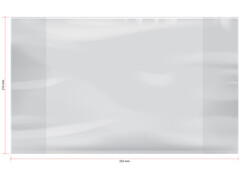 79134 [PETc 210.60]Обложка для дневников и тетрадей ArtSpace 210*350 мм 60 мкм (10шт/уп) PETc 210.60