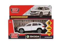 79173 [KODIAQ-WH]Технопарк. Машина «SKODA KODIAQ» металл. инерц. 12 см (открыв. двери, багажник) белый