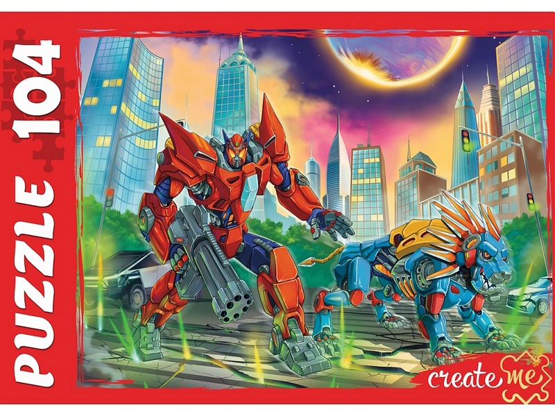 Купить оптом ПАЗЛЫ 104 элемента. МИР ТРАНСФОРМЕРОВ №30 в Луганске