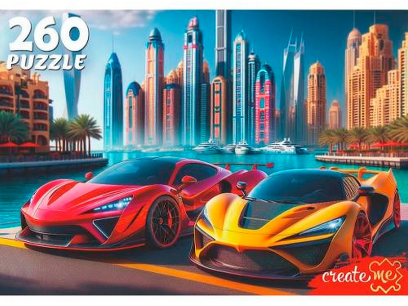 ПАЗЛЫ 260 элементов. ШИКАРНЫЕ АВТОМОБИЛИ