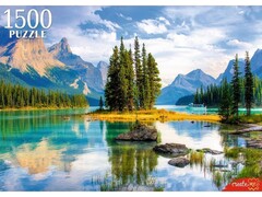 79306 [ШТ1500-7465]ПАЗЛЫ 1500 элементов. УТРЕННЕЕ ОЗЕРО В ГОРАХ