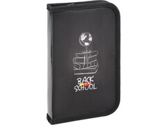 79310 [ПН-1934]Пенал 1 секция ГЛОБУС НА КНИГАХ 19*11,5 см ПН-1934