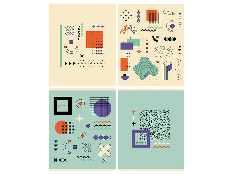 Тетрадь 96л ЛИНИЯ BG "Graphics"