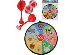 79487&nbsp;[Y12793244]Дартс на липучках "Весёлые животные" 28 см Y12793244