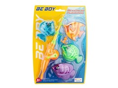 Рыбалка на магните (1 удочка, 4 рыбки) 21,5*31 см на планшете IT106477