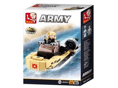 Конструктор "Армия - Катер" 73 дет. в кор. M38-B0587H
