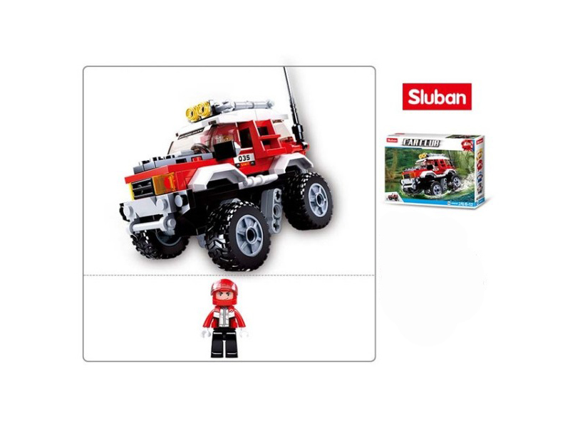 Конструктор "Внедорожник" 145 дет. в кор. M38-B0663B