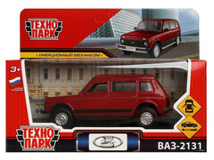 Технопарк. Машина «LADA 4x4 2131» металл. инерц. 12 см (открыв. двери, багажник) красный