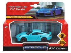 79651 [2208C0360-R2]Технопарк. Машина «Porshe 911 turbo» металл. инерц. 10,5 см