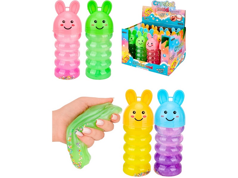 Слайм 15 см "Зайчик" (12шт/уп) ИСМ-3544