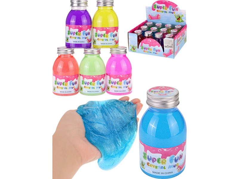 Слайм 10 см «Бутылка» (12шт/уп) JD3749