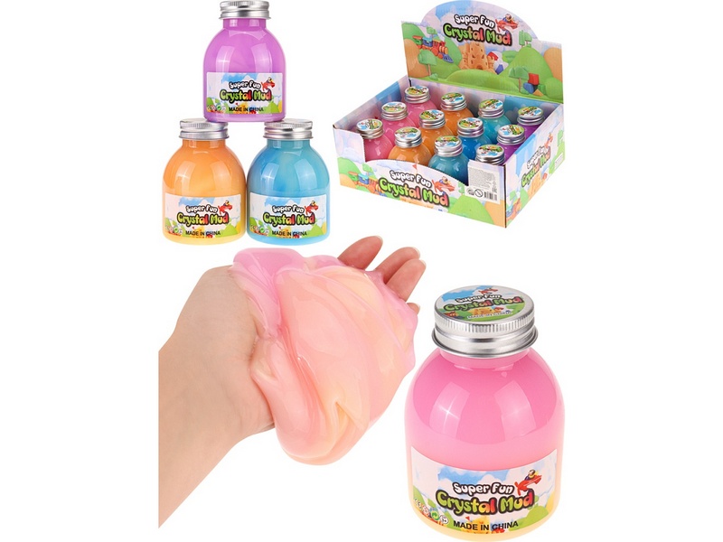 Купить оптом Слайм 12 см «Бутылка» (12шт/уп) JD3750 в Луганске