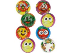 Мяч фомовый "Фруктики" 6,3 см ММ-9819