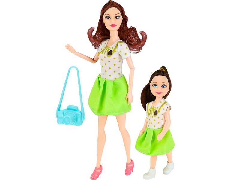 Купить оптом Набор из 2-х кукол с аксесс. 28 см в пак. 2870835 в Луганске