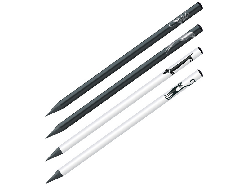 Карандаш ч/г заточенный без ластика Berlingo "Riddle" HB черное дерево круглый BP01165