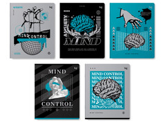 79808 [Т5ск48 59403]Тетрадь 48л КЛЕТКА BG "Mind control"