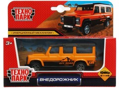 79848 [2107C048-R]Технопарк. Машина ВНЕДОРОЖНИК металл. инерц. 10,5 см