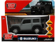 79849 [JIMNY-12FIL-GY]Технопарк. Машина «SUZUKI JIMNY» металл. инерц. 11,5 см (открыв. двери, багажник) серый