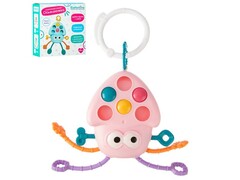 Игрушка развивающая "Осьминожка" (подвижные элементы) 11,5*4,5*12 см в кор. IT110601