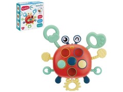 Игрушка развивающая «Крабик» (подвижные элементы) 13*12,5*5 см в кор. IT109535