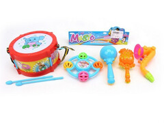 Набор музыкальных инструментов 5 предметов 16*16*7,8 см в пак. 2819427