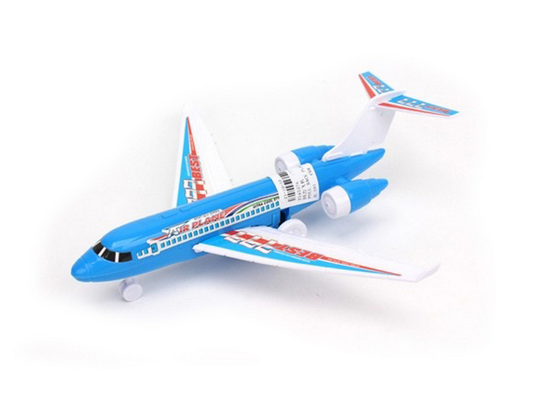 Самолёт инерц. 22*25,5*9 см в пак. 2145376