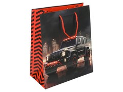 80319 [PM-107496-A]Пакет подарочный «СПОРТКАР» 18*23*10 см (мат. лам.)  PM-107496-A