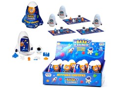 Игрушка-сюрприз «База в космосе» 11*6 см в банке-ракете