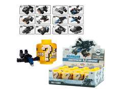 Конструктор-сюрприз «Полиция» 8*7 см в банке