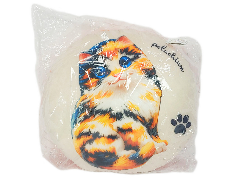 Игрушка-подушка круглая «Кошка Лилу» 41х41см RPH-006