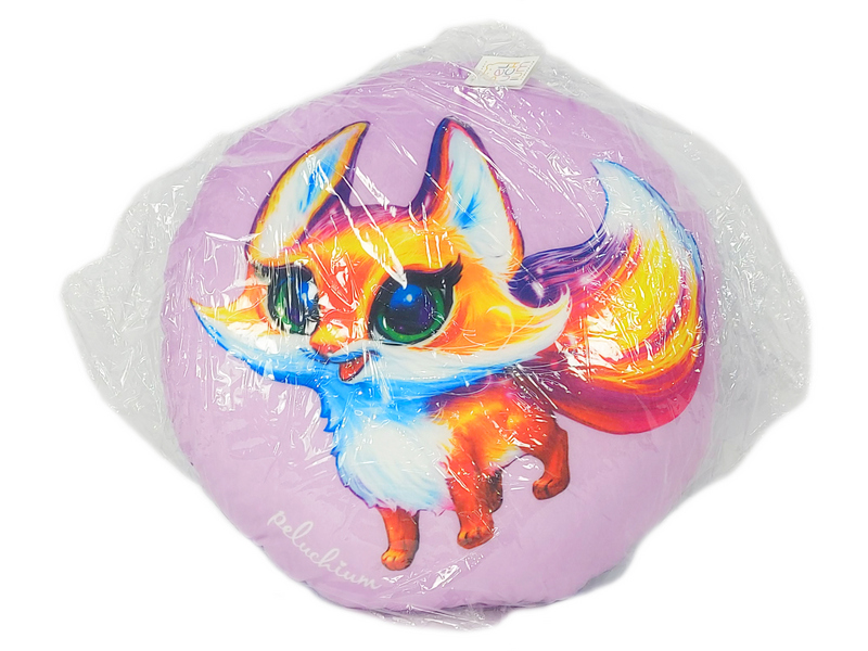 Игрушка-подушка круглая «Лиса» 41х41см RPH-007