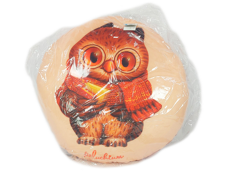 Игрушка-подушка круглая «Сова» 41х41см RPH-003