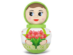 80447 [01760]Неваляшка малая "Девочка" 01760