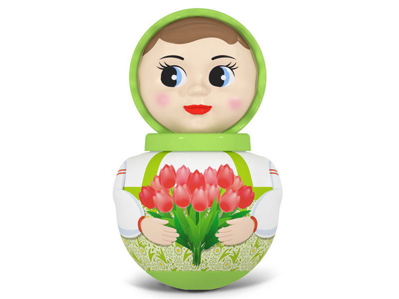 Неваляшка малая "Девочка" (весна)