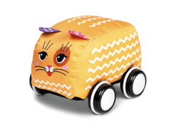 80452 [03101]Машинка мягкая "Котик"