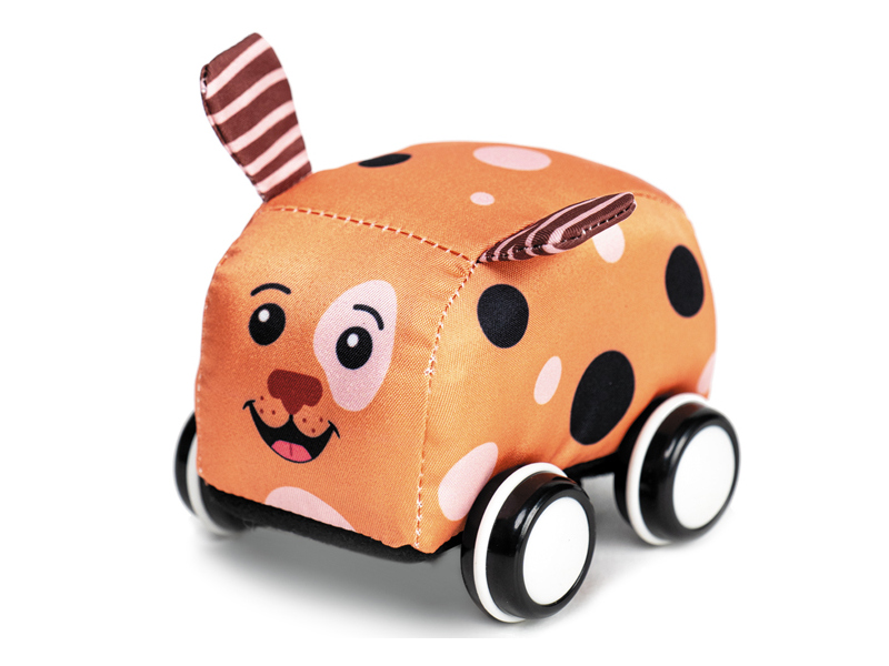 Машинка мягкая "Собачка"