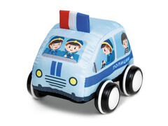 80455 [03104]Машинка мягкая "Полиция"