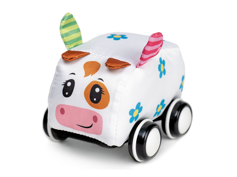 Машинка мягкая "Коровка"