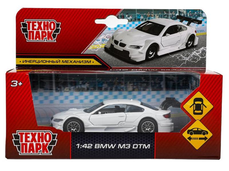 Технопарк. Машина «BMW m3 dtm» металл. инерц. 11,3 см (открыв. двери)