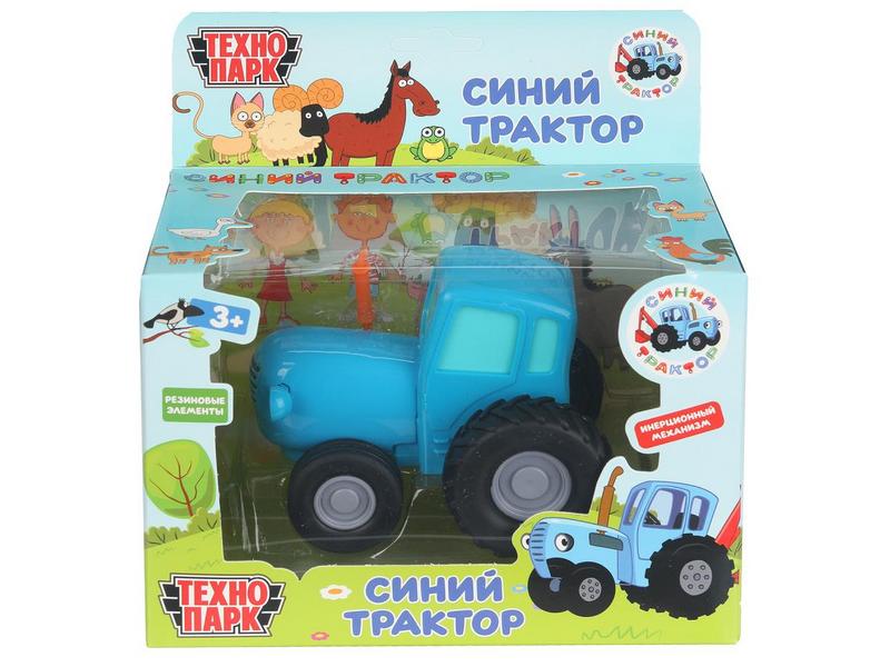 Купить оптом Технопарк. СИНИЙ ТРАКТОР металл. инерц. 11 см в Луганске