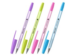 Ручка шариковая «BRAUBERG "M-500 PASTEL» цветной корпус 0,7 мм СИНЯЯ (50шт/уп)