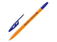 80522 [143562]Ручка шариковая «BRAUBERG "ULTRA ORANGE» оранжевый корпус 0,7мм СИНЯЯ (50шт/уп)