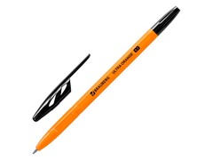 Ручка шариковая «BRAUBERG "ULTRA ORANGE» оранжевый корпус 0,7мм ЧЕРНАЯ (50шт/уп)