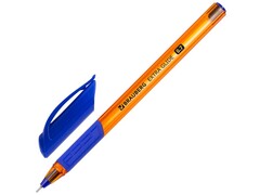 80525 [142923]Ручка шариковая масляная «BRAUBERG Extra Glide GT Tone Orange» оранжевый корпус 0,7мм СИНЯЯ (12шт/уп)